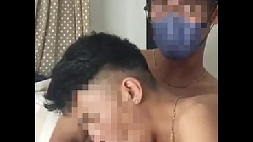 My lustful lover pushed me down and made love at home