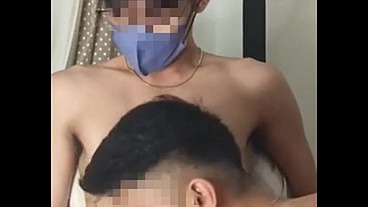 My lustful lover pushed me down and made love at home