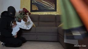 MISTRESS GAIA - BANK ACCOUNT AND EMPTIED BALLS FOR THE CUCKOLD - HD