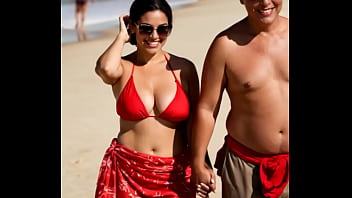 J&uacute_lia Almeida, married Brazilian AI model. No real people on this video.