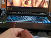 Whiteboy Jerking Tiny Limp Dick to BBC