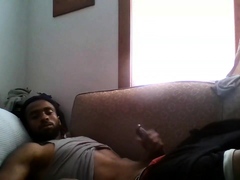 Str8 bbc jerking watching porn