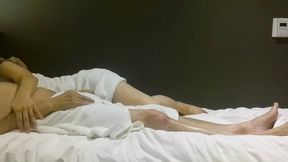 I Had a Fifty-something Mature Woman Give Me a Handjob and a Blowjob &mdash;  and Then I Fucked Her Hard in Cowgirl Position