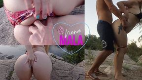 I fuck a tourist in the river of Argentina. outdoor amateur