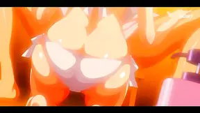 Cute Anime Chick Gets Pleased With Naughty Touches In HMV Hentai Adventure