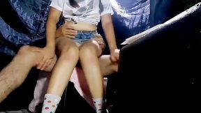 MALDITO se APROVECHA de mi INOCENCIA cuando no hay nadie en casa y ENTRA EN MI habitaci&oacute_n.. &iexcl_DON GUSTAVO MI MAMA NO ESTA! &iexcl_ VAYASE POR FAVOR!(AMATEUR REAL)