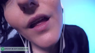 SFW ASMR - Let Me Lick Your Face - PASTEL ROSIE Tingly Whispering and Cute Best Friend Lens Licking