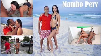 Brazilian &quot_Kendal&quot_, Debora Andrade walks almost naked on the street then get fucked by BBC (Anal, BBC, ATM, public tease, dirty talk, beach, deep kiss) OB246