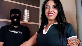 o cara ficou sem palavras quando sarah rosa chegou pra liberar tudo, ate o cuzinho