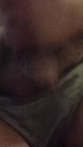 Shooting Strings of Cum in My Purple Panties!