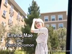 David Solomon Gives Emma Mae a Creampie