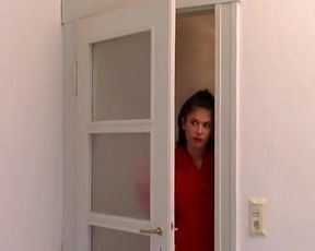 Amateur German Babes Lets Construction Worker Cum on Her High Heels