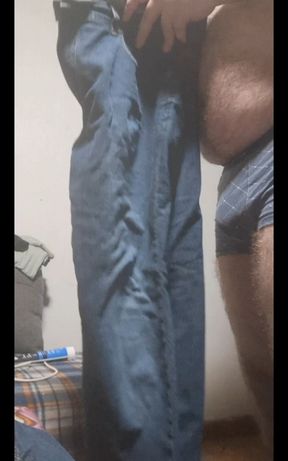Getting Dressed on tight pants