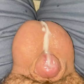 Me and my tiny cock precum lava flow