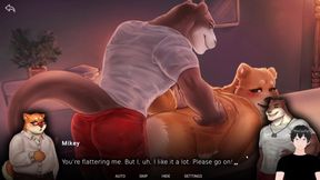 Relaxing massage turns into hardcore gay anime gameplay Orlando x Mikey First sex creampie