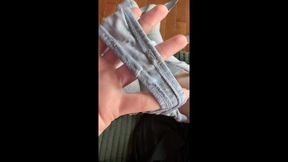 pervy neighbor gets creampie panty punishment