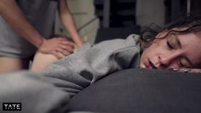 Passionate Couch Sex Session