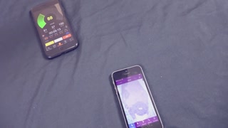 Vibrator torture handcuff bondage till she cum measure pulse orgasm