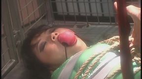 Bind well shaped east asian beauty gets her pussy fucked by a strange man