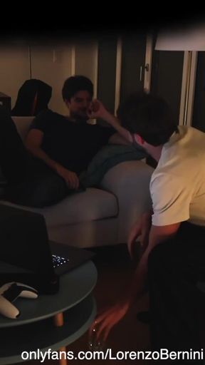 straight friend seduced! he was curious   Clip 1