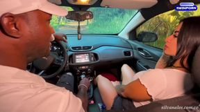 Big black cock lover gets her fill in public with XanderBlackx