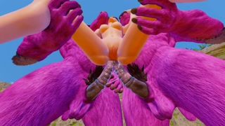 Furries Stick Two Cocks In My Wife's Reacker | 3D Porn Wild Life