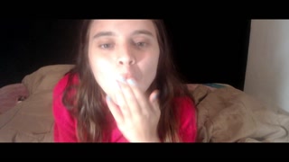 Amateur Camgirl TEASES at HOME