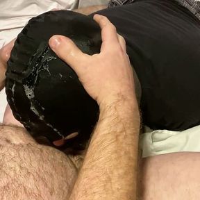 Superior alpha coating his fag&#039;s throat with his str8 nut 2