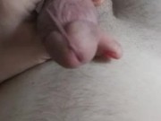 Pee & Cumshot With More Urine pt 1 of 2