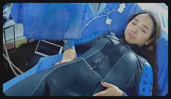 Neoprene Veronica Fet Big Natural Tits Latina Swimsuit Scene