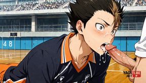 Yuu Nishinoya's Twink Pic Destroyed Raw Gay Animated Hentai