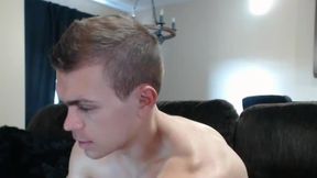 Sexy Oiled Stud Jerks Until He Cums from Omibod