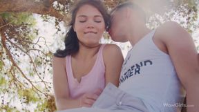 Elizabeth T Rides a Cock on the Bench