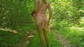 Redhead whore in leather outfit let her friend cum in her pussy