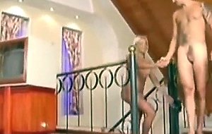 Tattooed tranny doll gets fucking in all poses