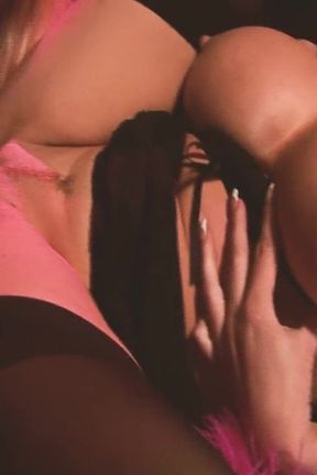 Lingerie&amp;sex Scene-2 DP Orgy at a Costume Party with Beauties in Lingerie