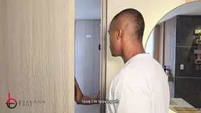 BBC Stepdad Waits for His Wife to Leave Home to Fuck His Stepdaughter - Brandon Cruz