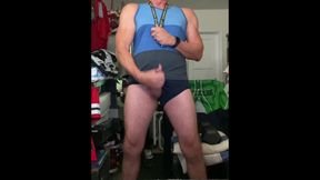 Big Load of Jock Cum From Jockdad87