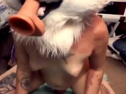 Nori Takes 3 Dildos for Daddy teaser