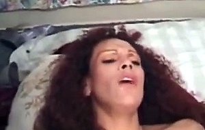 Slutty redhead ts barebacked