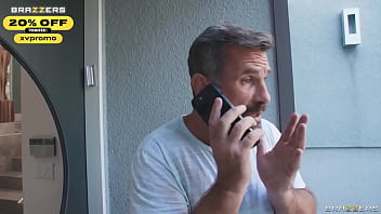 Brunette milf Bridgette B in a sun dress gets intimate