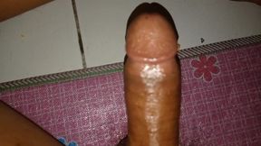 Stimulated by your body's beauty, I immediately shake my dick until it squirts.