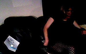 Crossdresser In Home Playful Video
