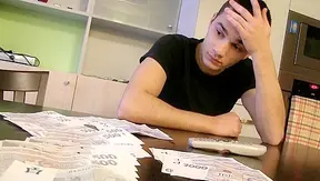 Safe Sex Sessions ~ Horny Twink Pays Off His Debts