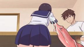 Massive Dick Shocks Everyone in Uncensored Hentai!