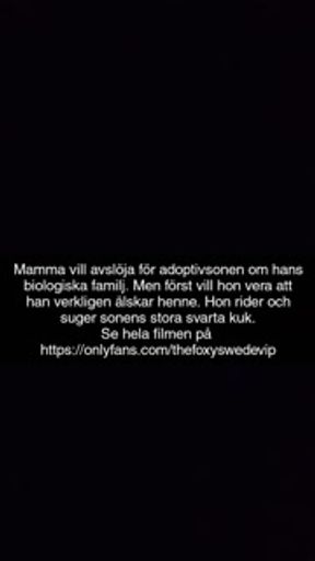 🇸🇪Mommy wants black stepsons BBC!