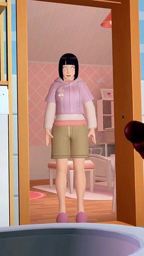 Boruto Caught on Bathroom. Naruto Hentai