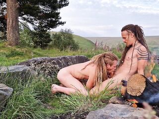 Jeb and Gwyn Fucking by the Fire