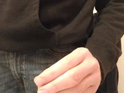 Frot and cum all over cock