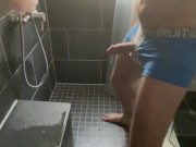 NEW UNDERWEAR AND HANDS-FREE PISS FOUNTAIN POWERSHOWER100